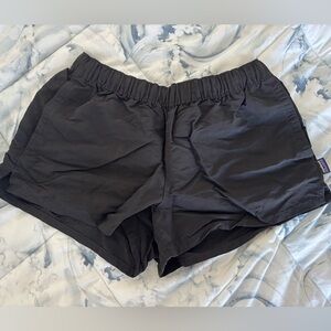 Women's Black Patagonia Baggies